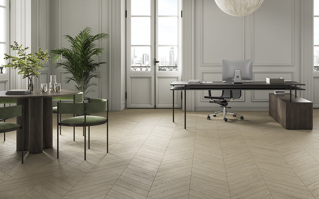 Unika Miele 10x60 Chevron - Gres Porcellanato di Castelvetro - Prezzo solo €24.75! Compra ora su CEGO CERAMICHE