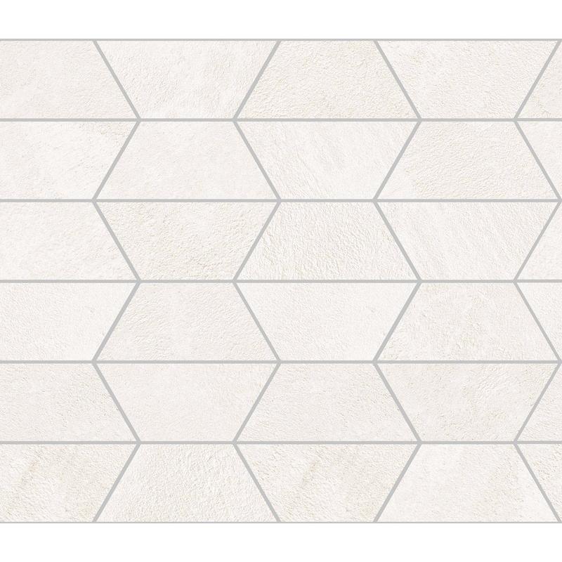Crossroad Chalk White Mosaico Gem 30x34 - Gres Porcellanato di ABK - Prezzo solo €59.76! Compra ora su CEGO CERAMICHE