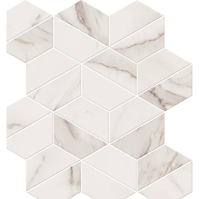Sensi Up Calacatta Gold Mosaico Enigma 30x34 Lux - Gres Porcellanato di ABK - Prezzo solo €90.24! Compra ora su CEGO CERAMICHE