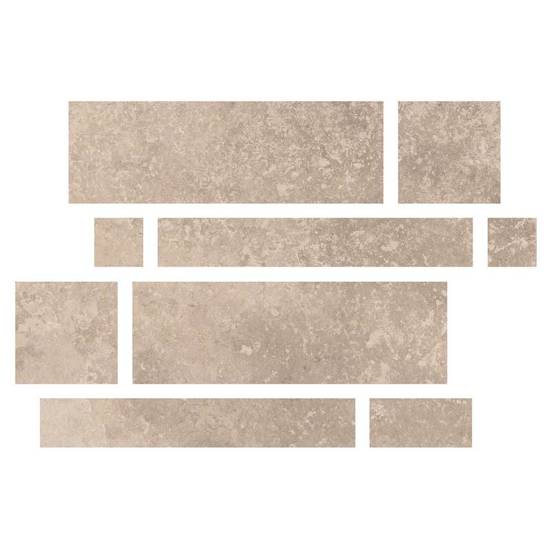 Unika Ecru Mix Wall 60x80 rett - Gres Porcellanato di ABK - Prezzo solo €46.47! Compra ora su CEGO CERAMICHE