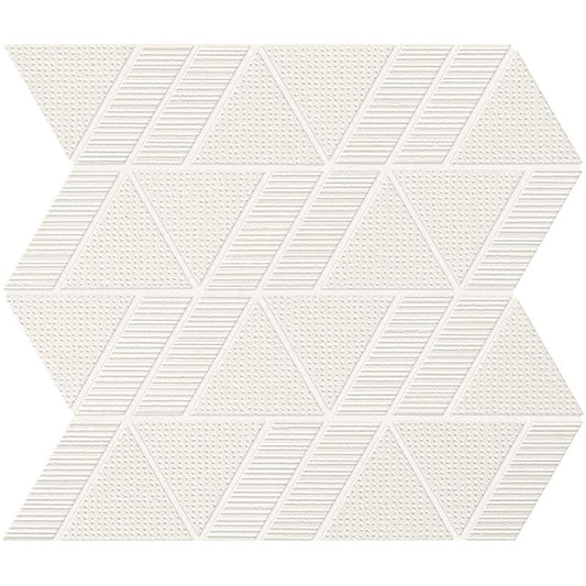 Aplomb White Mosaico Triangle 31,5x30,5 - Pasta Bianca di Atlas Concorde - Prezzo solo €116.59! Compra ora su CEGO CERAMICHE