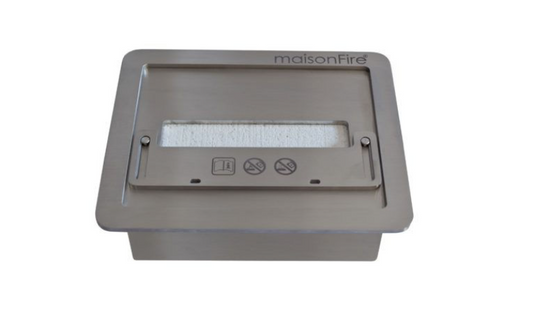 Bruciatore quadrato 28,6 cm maisonFire - Camini a Bioetanolo di maisonFire - Prezzo solo €634! Compra ora su CEGO CERAMICHE