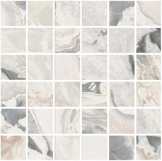 Interno4 Calacatta San Babila Mosaico 30x30 Lappato EB3M | Miglior prezzo nel 2025 su Cego Ceramiche