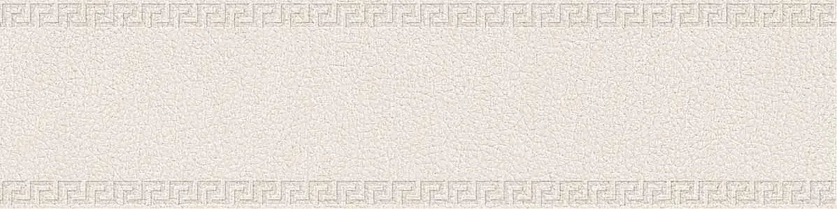 Versace Leatherwood Border Cuir White 15x60