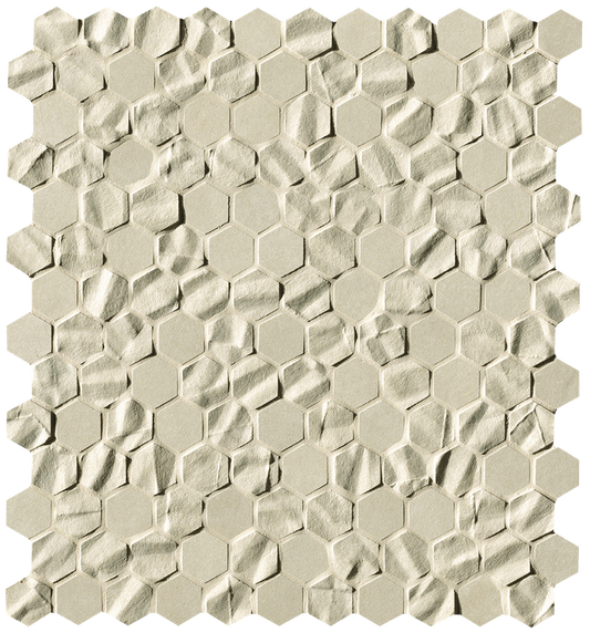 Bloom Beige Star Esagono Mosaico 29,5x32,5 - Pasta Bianca di Fap Ceramiche - Prezzo solo €267.46! Compra ora su CEGO CERAMICHE