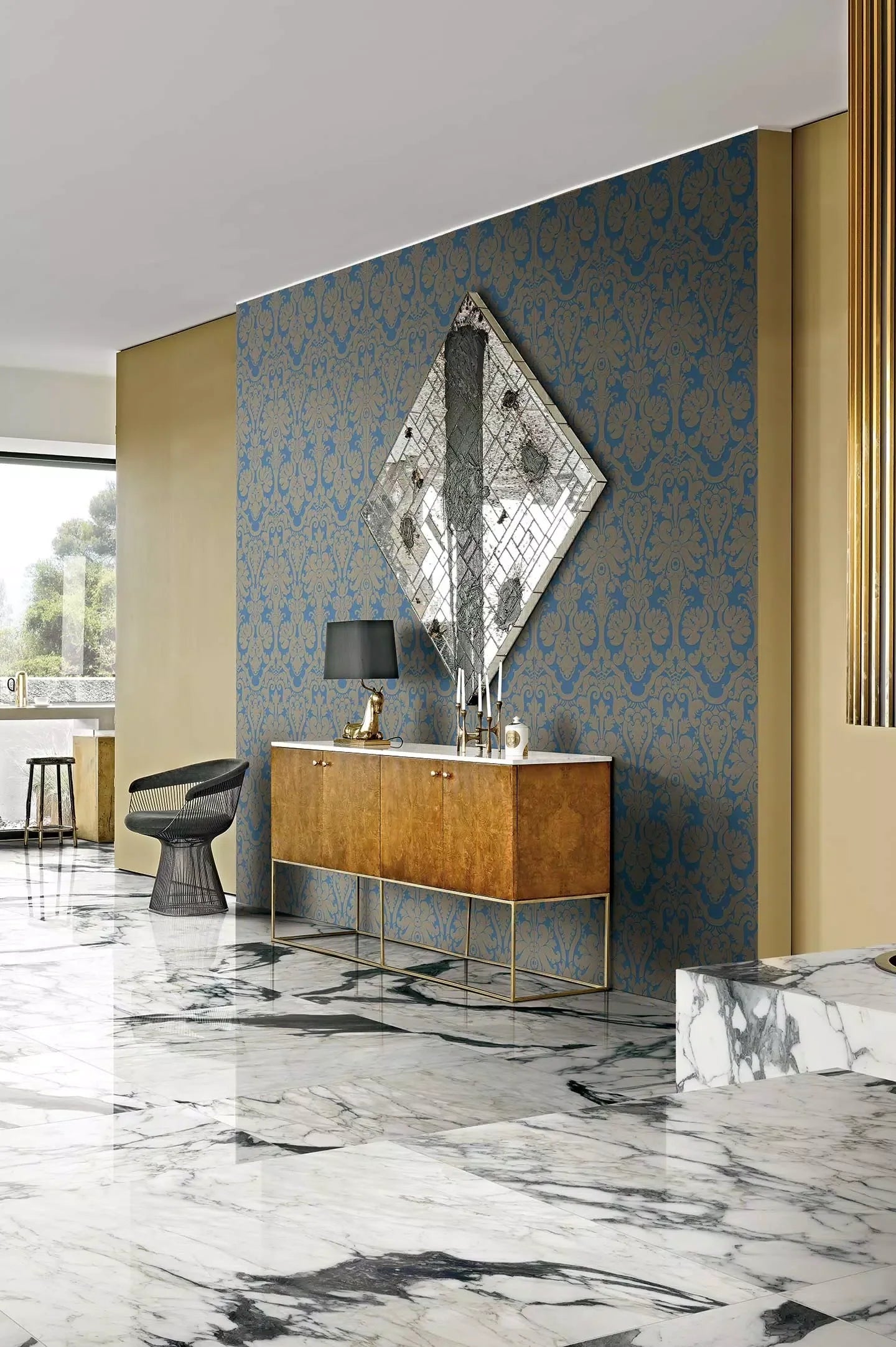 Les Bijoux Calacatta Altissimo Blanc 120x240 glossy - Gres Porcellanato di Florim - Prezzo solo €212.15! Compra ora su CEGO CERAMICHE