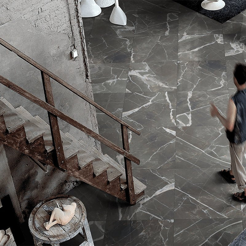 Stones&More Stone Calacatta Black 60x60 smooth - Gres Porcellanato di Florim - Prezzo solo €40.82! Compra ora su CEGO CERAMICHE