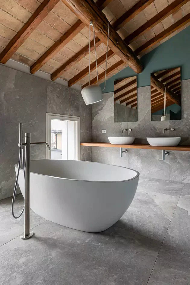 Rock Salt Celtic Grey 30x60 bocciardato - Gres Porcellanato di Florim - Prezzo solo €27.54! Compra ora su CEGO CERAMICHE