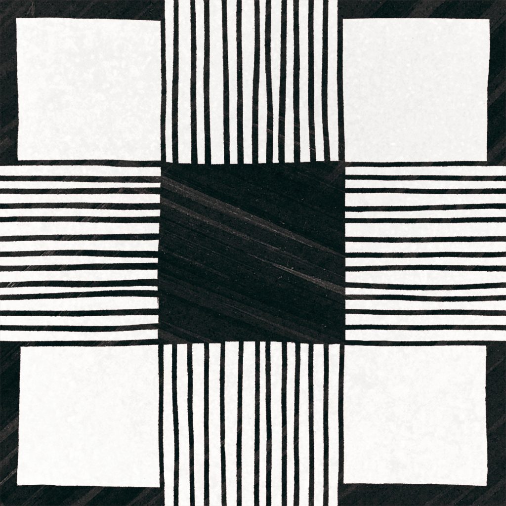 Studio One Caprice B&W Deco Cloth 20x20