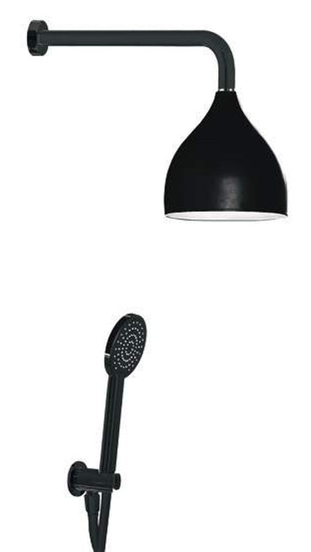 Damast Kit Doccia Black Bianca - Cod. 13693