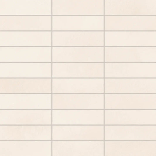 Keope Cottomilano Talco Mosaico Listelli 30x30 Ultra Matt