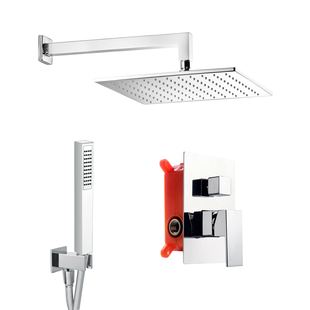Damast Kit Doccia Elegance Quadro 20Q MI - Cod. 16303