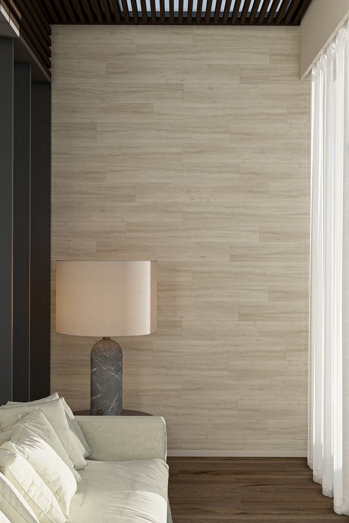 Clap Go Stanton Doga Wall 1226x130x3 mm - Déco, immagine 2