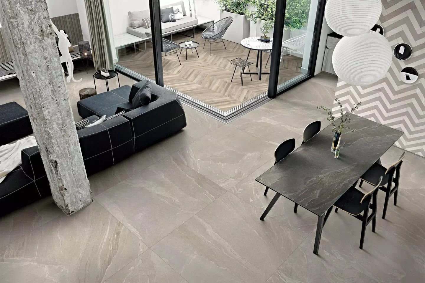 Woodslate Life Dune Wood Arrow Dx 9x60 naturale - Gres Porcellanato di Florim - Prezzo solo €60.90! Compra ora su CEGO CERAMICHE