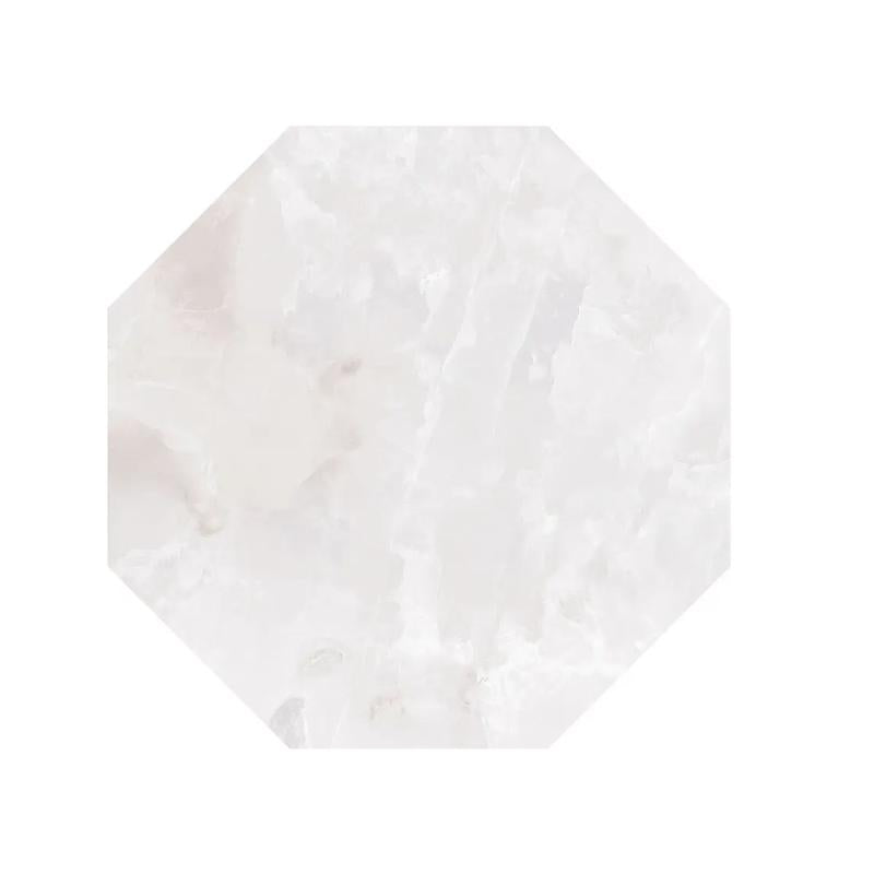 Versace Emote Mosaico Ottagono Onice Bianco 39x39 Lux