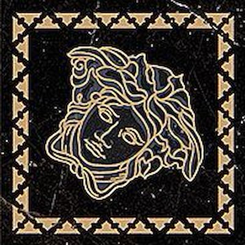 Versace Emote Tozzetto Nero Amasanta 10x10 Lux