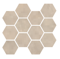 COEM Sense Greige Mosaico EXA 23x27 Mix