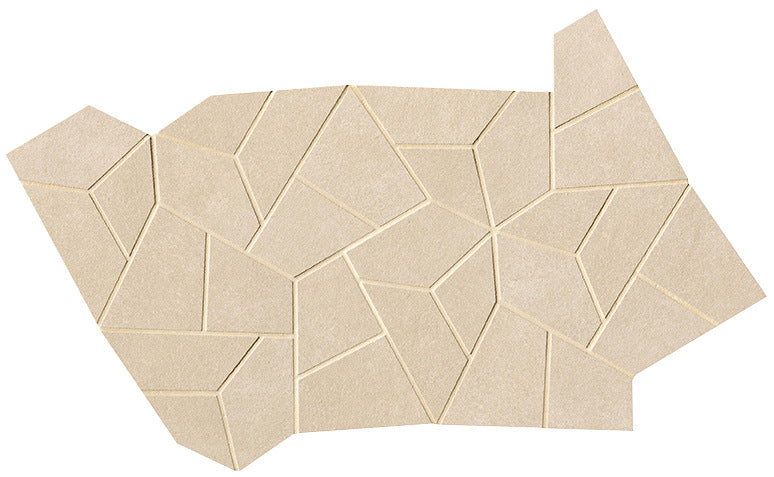 FAP Sheer Beige Gres Fly Mosaico 25x41.5 Matt