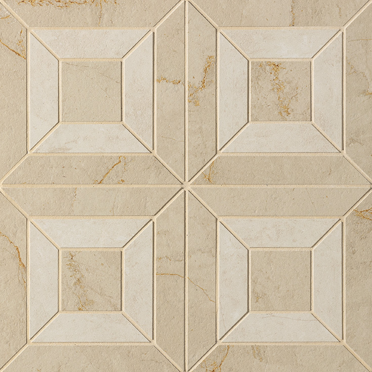 FAP Desert Dorato Beige Icon C Mosaico 30x30 Matt
