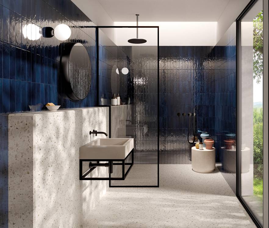 Glim 6x24 Blu Navy Brillante - Gres Porcellanato di Fap Ceramiche - Prezzo solo €34.27! Compra ora su CEGO CERAMICHE