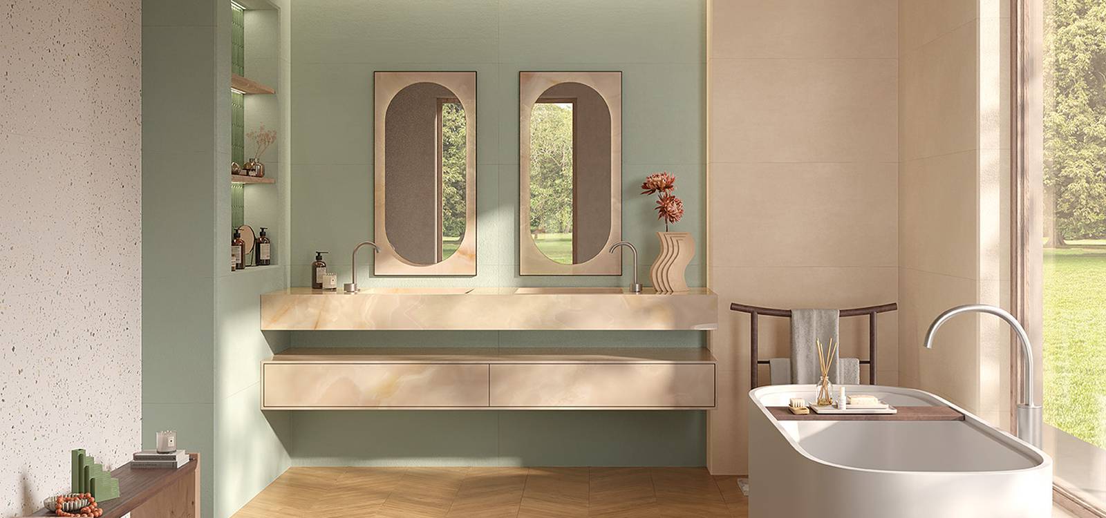 True Color 50x120 Matcha Matt - Pasta Bianca di Fap Ceramiche - Prezzo solo €82! Compra ora su CEGO CERAMICHE