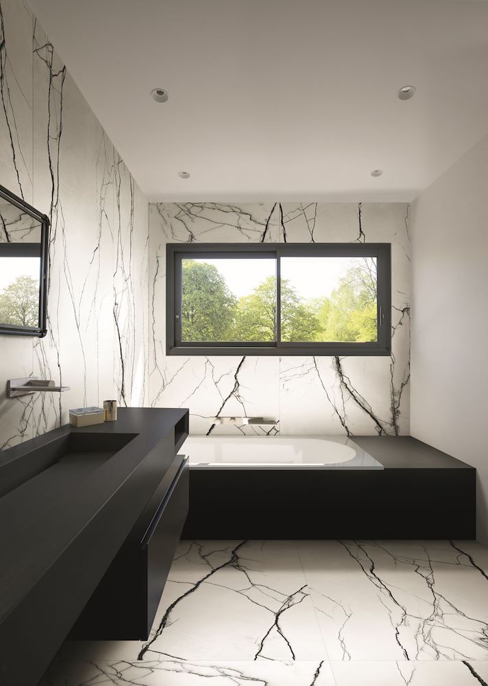 B&W Marble Breach 30x60 High-Glossy - Gres Porcellanato di Florim - Prezzo solo €38.05! Compra ora su CEGO CERAMICHE