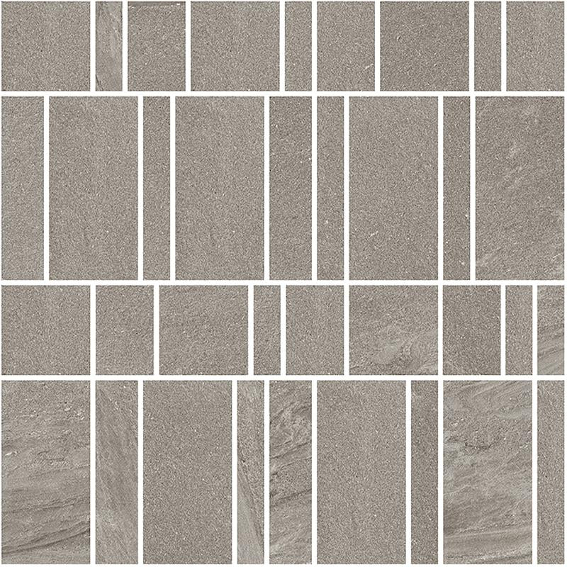 COEM Fluida Graphite Mosaico Tessere 45x45 Mix