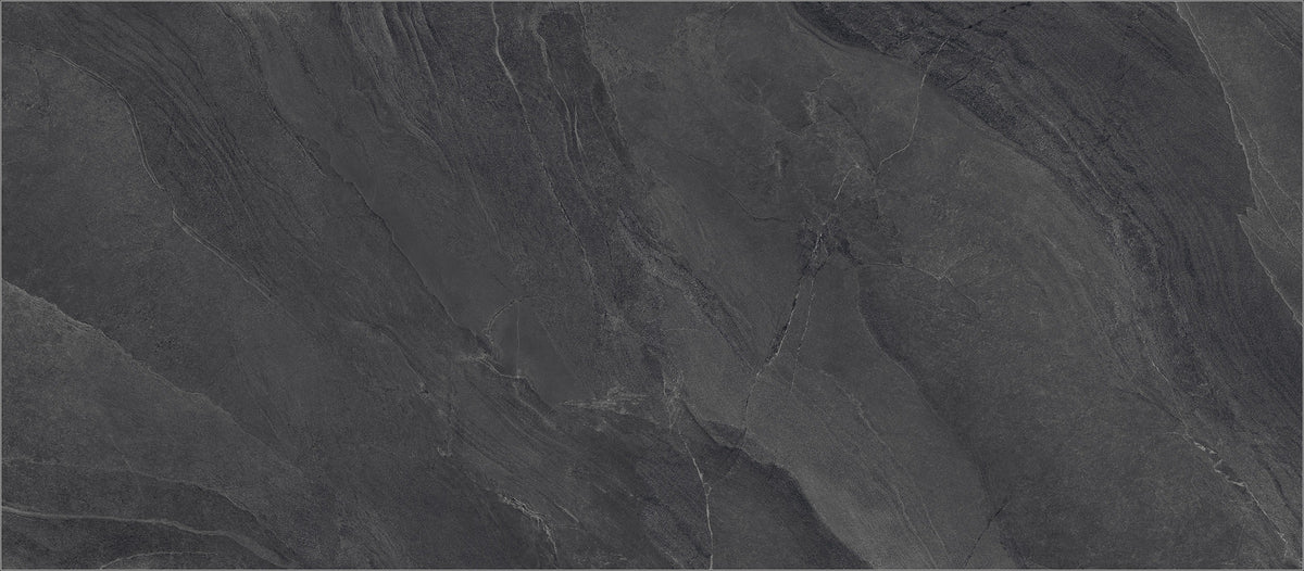 Fondovalle Slaten Stone BLACK OUTDOOR 60X120 outdoor — texture del colore di riferimento