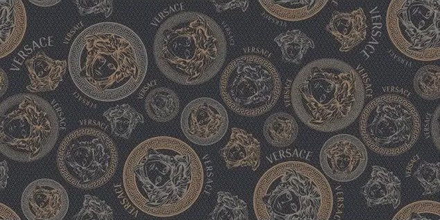Versace Icons Medusa Black 60x120