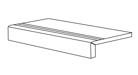 Schema tecnico generico dal catalogo: Elemento a L Grip. Colore, finitura e dimensioni della variante non rappresentati.
