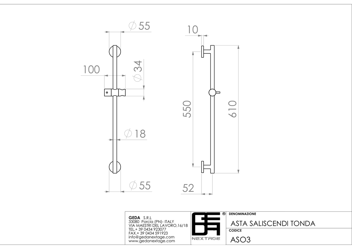 Geda ASO3 - scheda tecnica