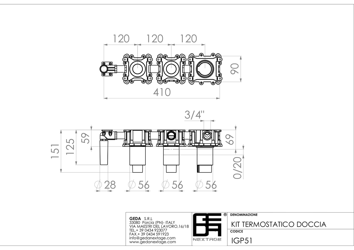Geda IGP51 - scheda tecnica
