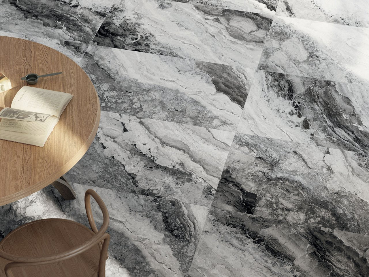 Mystic Dark 89x89 Kry - Gres Porcellanato di Ceramica Sant'Agostino - Prezzo solo €80.50! Compra ora su CEGO CERAMICHE