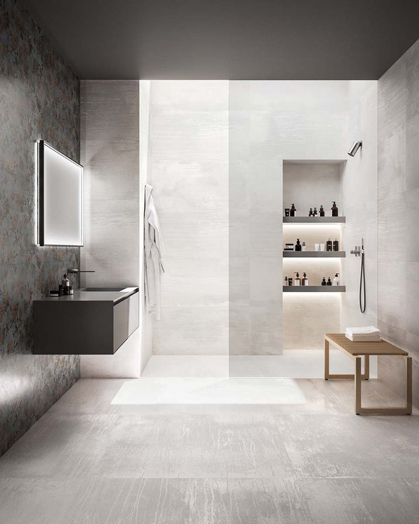 Dripart Titanium 90x90 - Gres Porcellanato di Ceramica Sant'Agostino - Prezzo solo €68! Compra ora su CEGO CERAMICHE