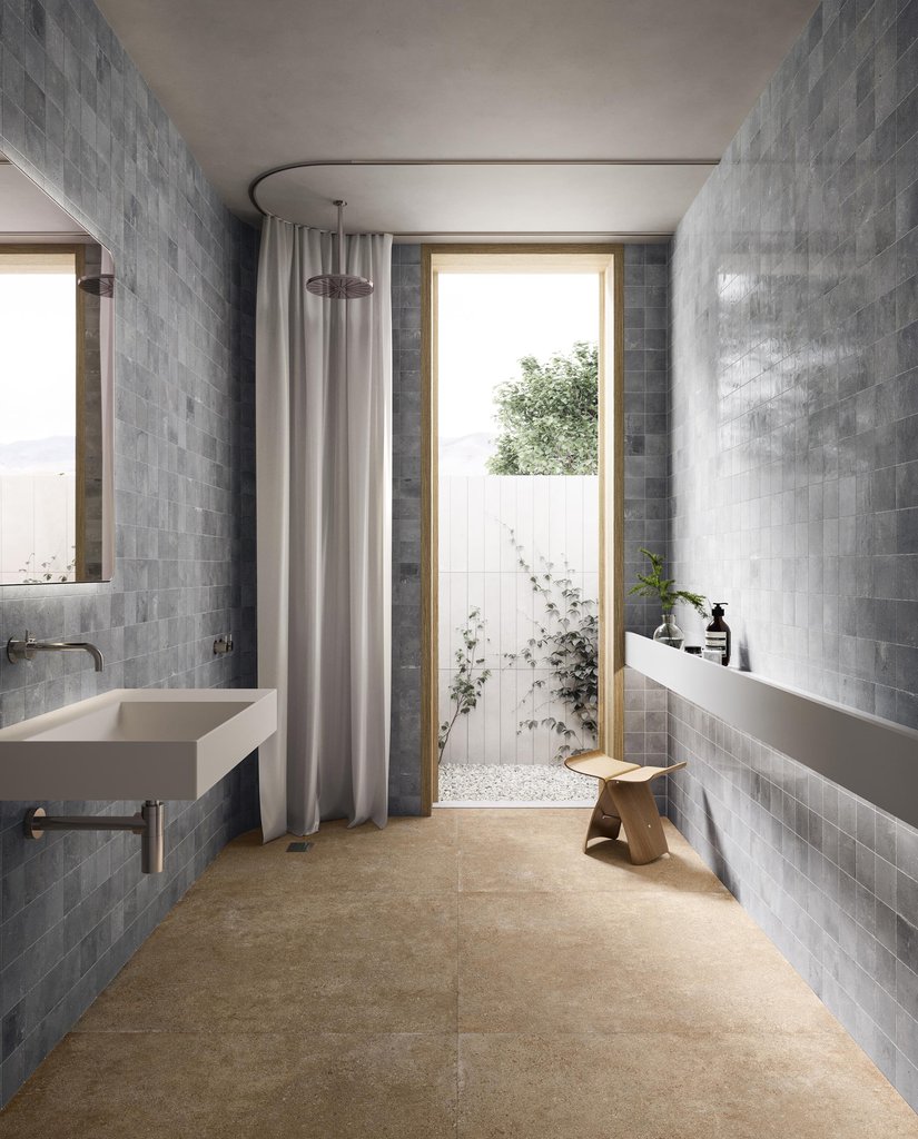 Duo Front Cement 6,5x20 - Gres Porcellanato di Ceramica Sant'Agostino - Prezzo solo €47.52! Compra ora su CEGO CERAMICHE