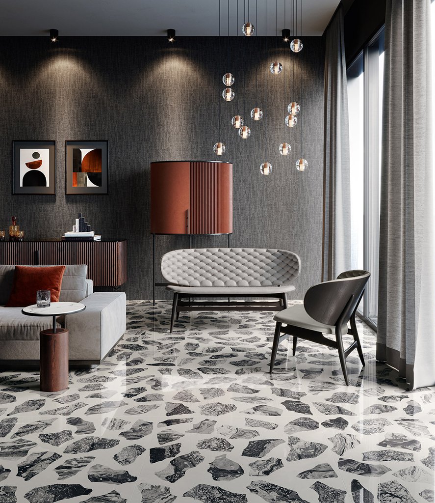 Insideart Palladian moon 90x90 Kry - Gres Porcellanato di Ceramica Sant'Agostino - Prezzo solo €83! Compra ora su CEGO CERAMICHE