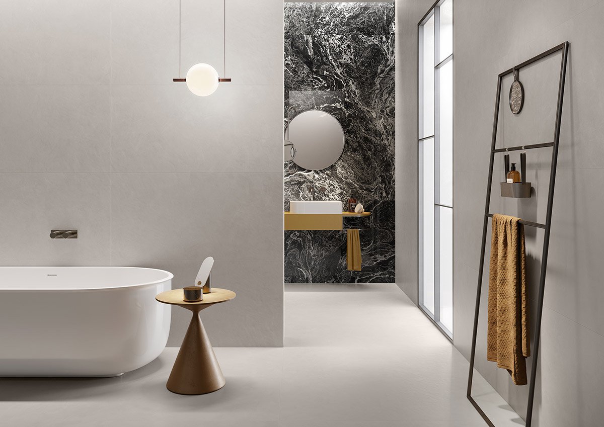 Insideart Liquid moon 90x90 Kry - Gres Porcellanato di Ceramica Sant'Agostino - Prezzo solo €83! Compra ora su CEGO CERAMICHE