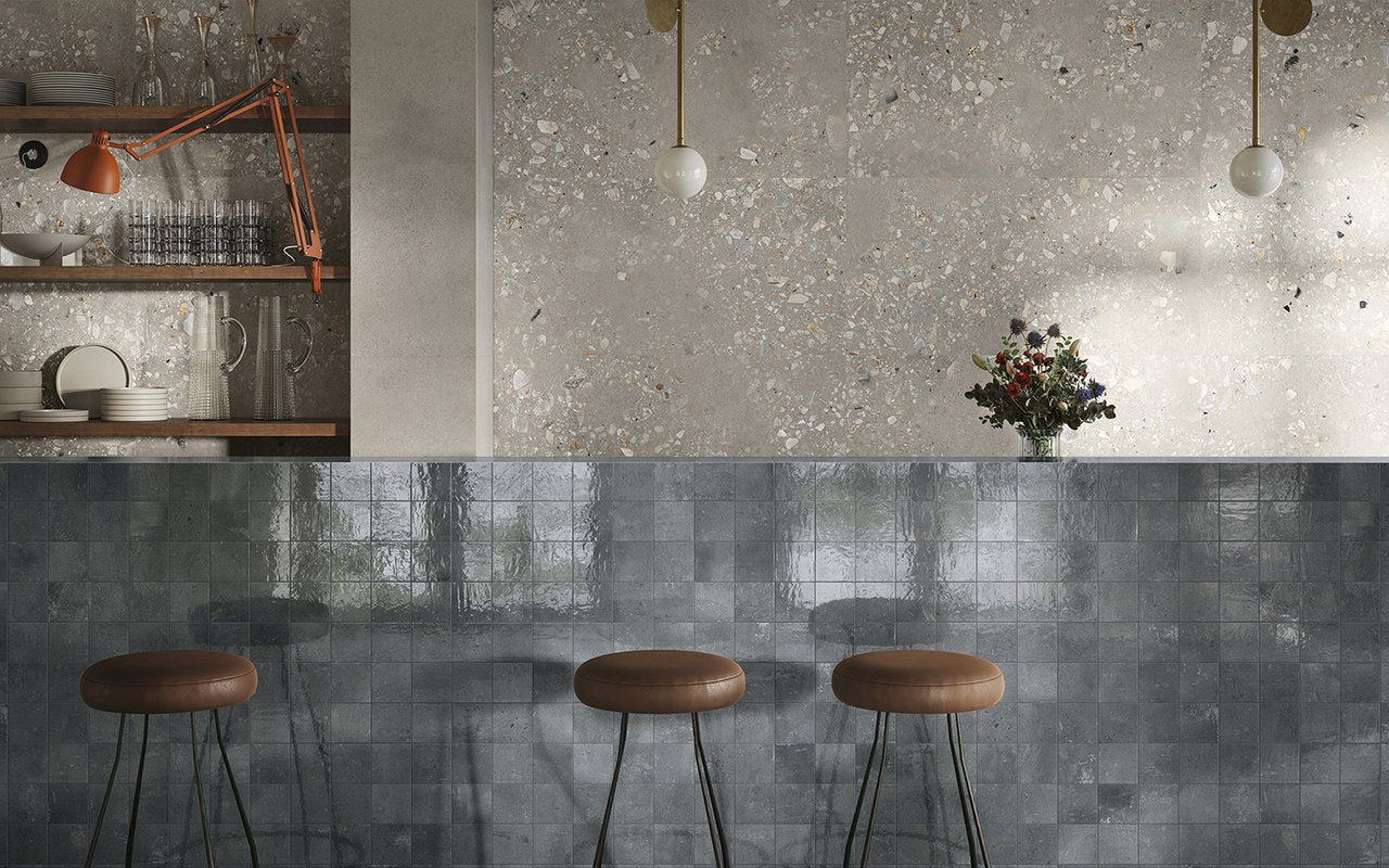 Pixel Ocean Lucido 10x10 - Gres Porcellanato di Ceramica Sant'Agostino - Prezzo solo €27.15! Compra ora su CEGO CERAMICHE