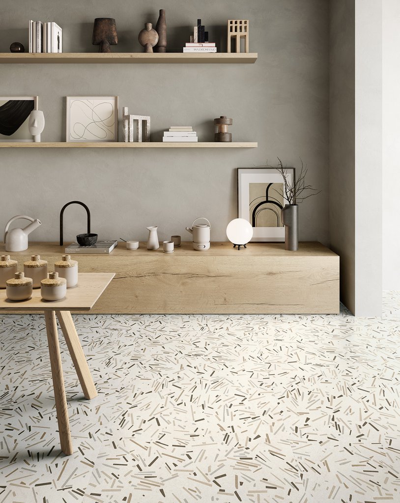 Silkystone Decor Light 90x90 - Gres Porcellanato di Ceramica Sant'Agostino - Prezzo solo €83! Compra ora su CEGO CERAMICHE