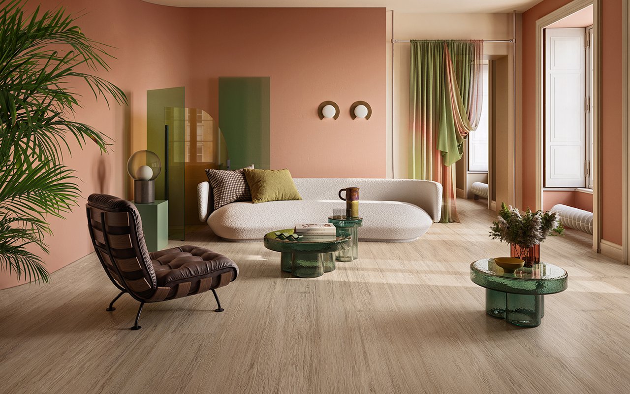 Sunwood Almond 30x180 - Gres Porcellanato di Ceramica Sant'Agostino - Prezzo solo €110! Compra ora su CEGO CERAMICHE