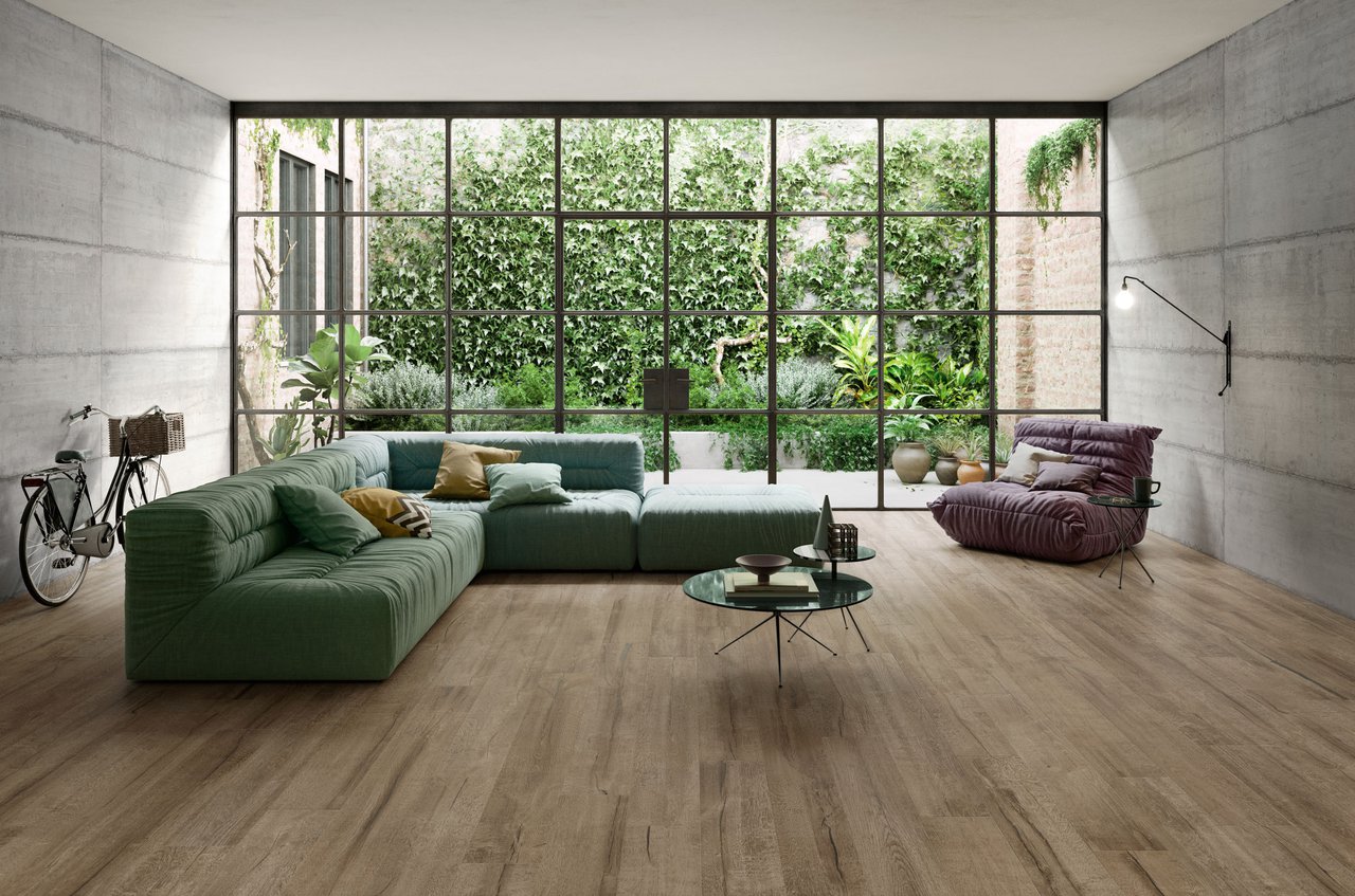Timewood Brown 20x120 - Gres Porcellanato di Ceramica Sant'Agostino - Prezzo solo €55! Compra ora su CEGO CERAMICHE