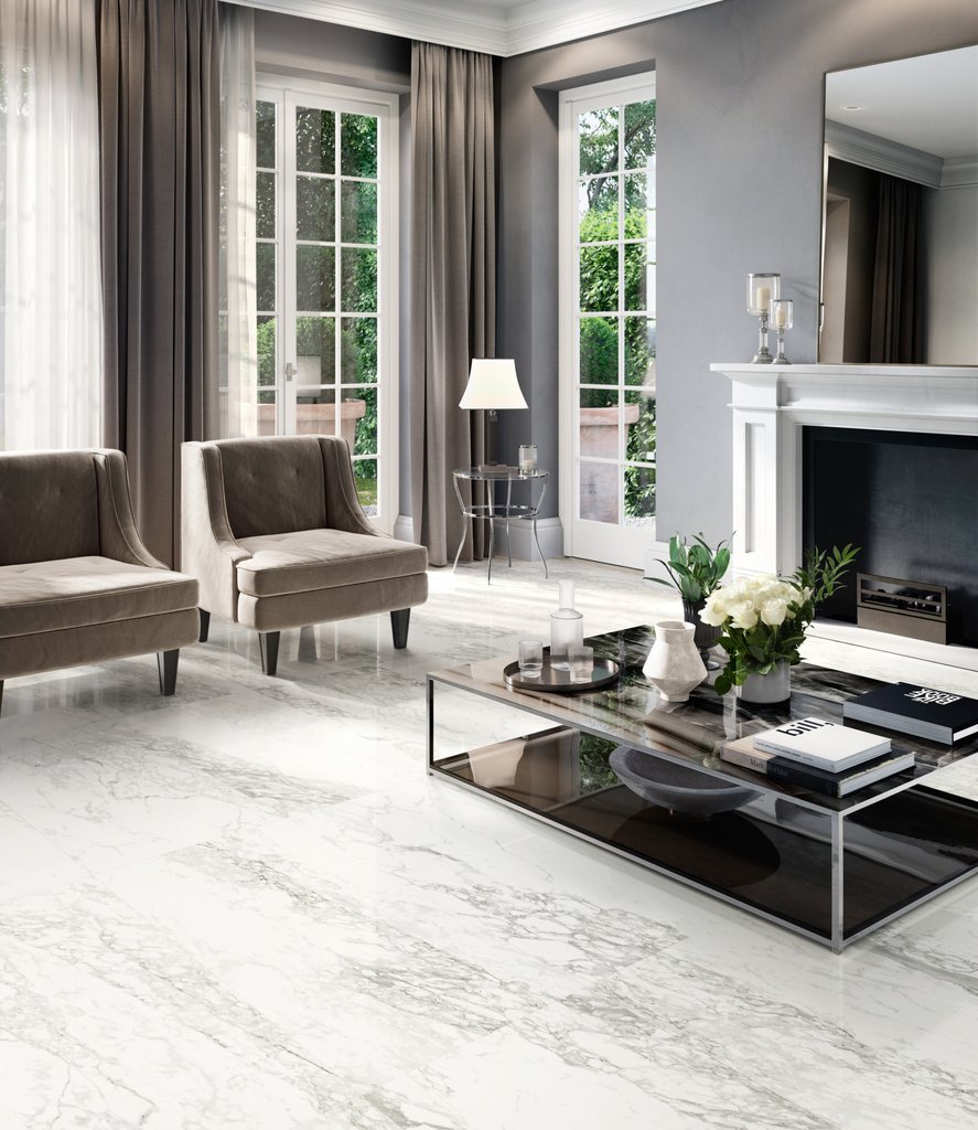 Trumarmi Arabescato 60x120 Kry - Gres Porcellanato di Ceramica Sant'Agostino - Prezzo solo €70! Compra ora su CEGO CERAMICHE