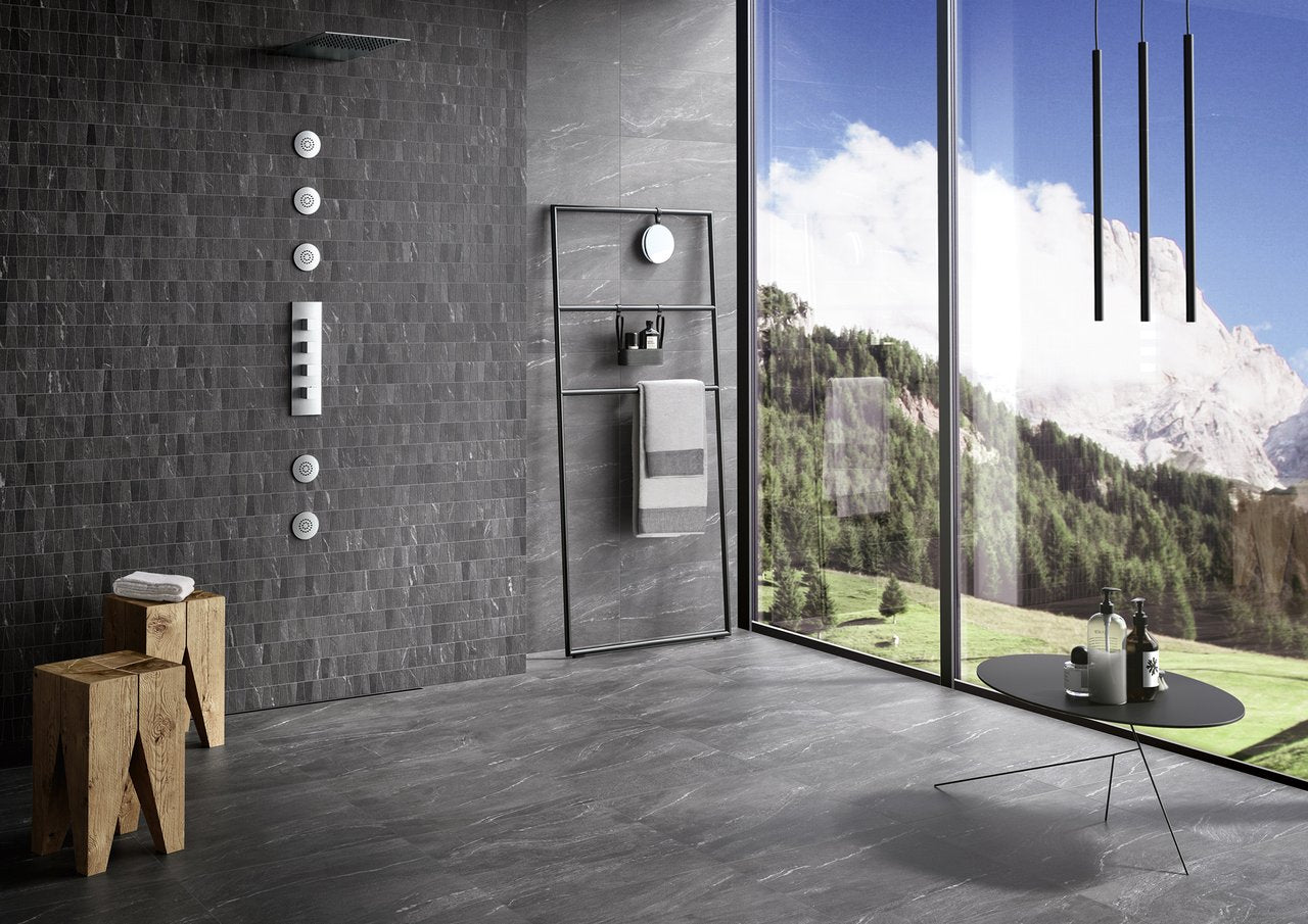 Waystone Dark 60x120 nat - Gres Porcellanato di Ceramica Sant'Agostino - Prezzo solo €59! Compra ora su CEGO CERAMICHE