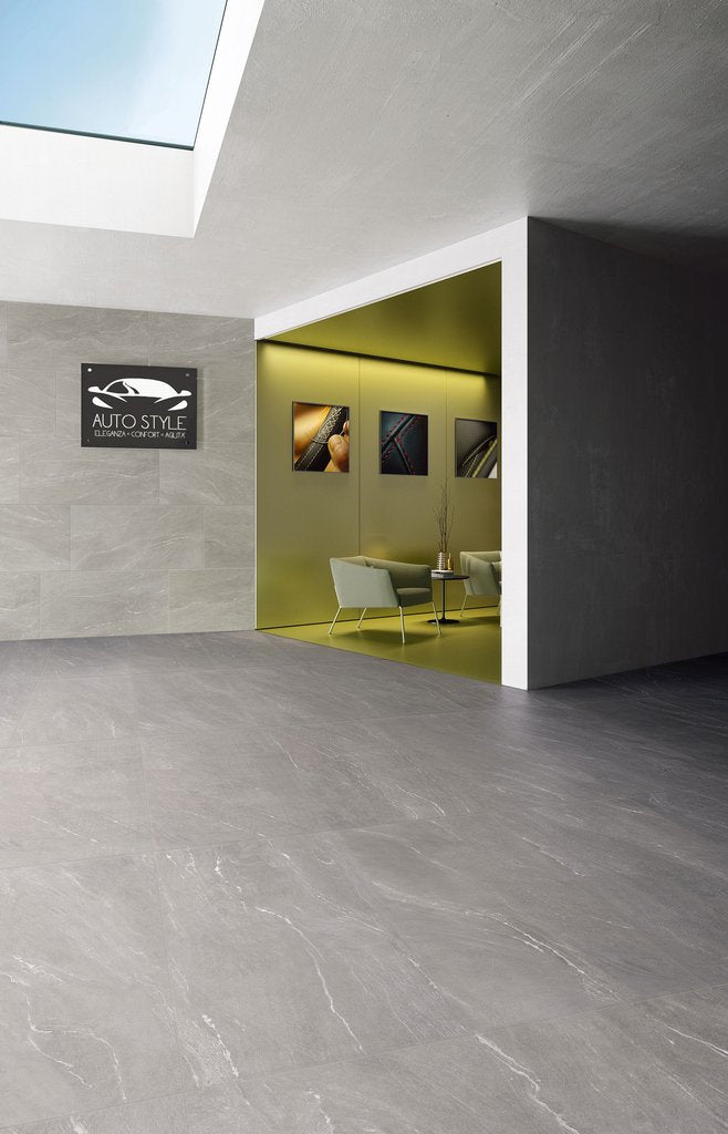 Waystone Grey 60x60 nat - Gres Porcellanato di Ceramica Sant'Agostino - Prezzo solo €52.50! Compra ora su CEGO CERAMICHE