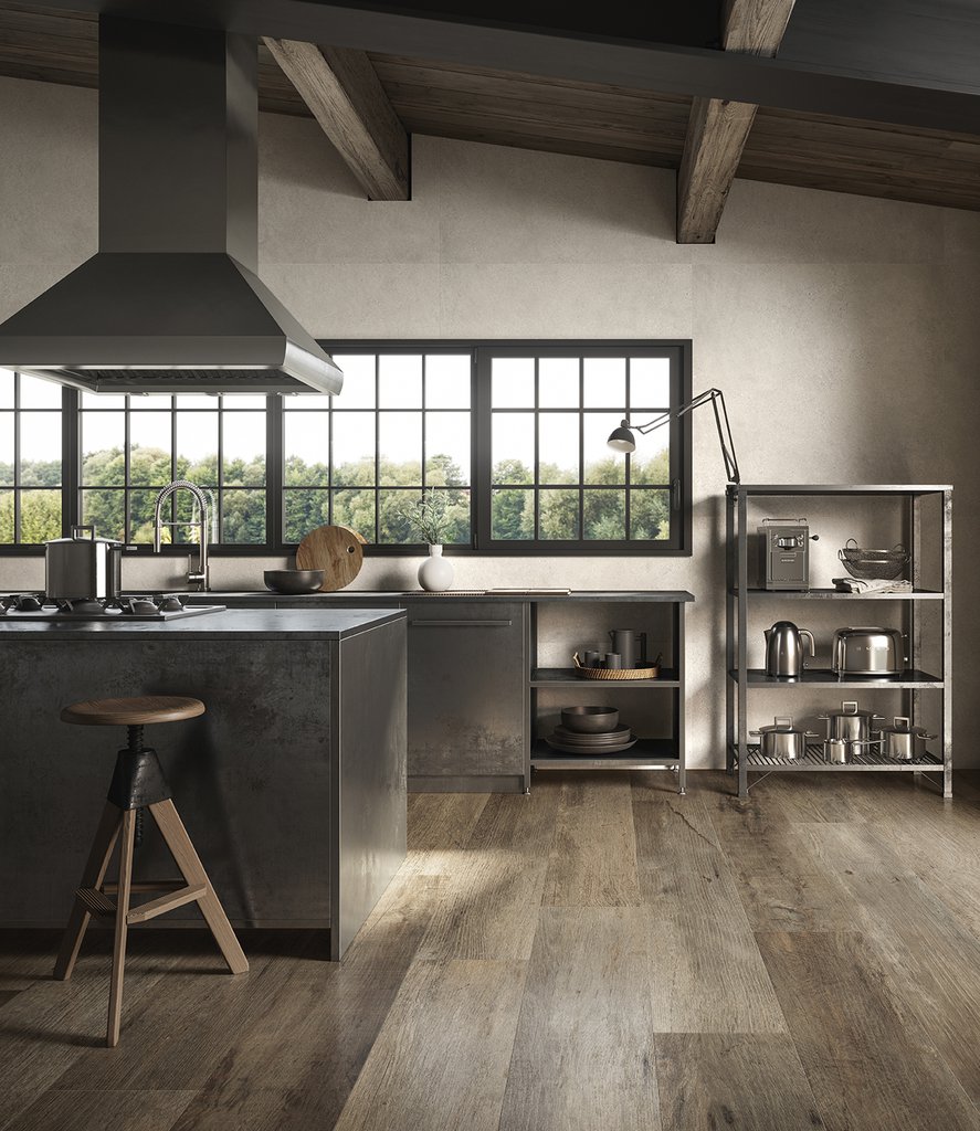 Yorkwood Brown 9,4x49 Chevron - Gres Porcellanato di Ceramica Sant'Agostino - Prezzo solo €32.50! Compra ora su CEGO CERAMICHE