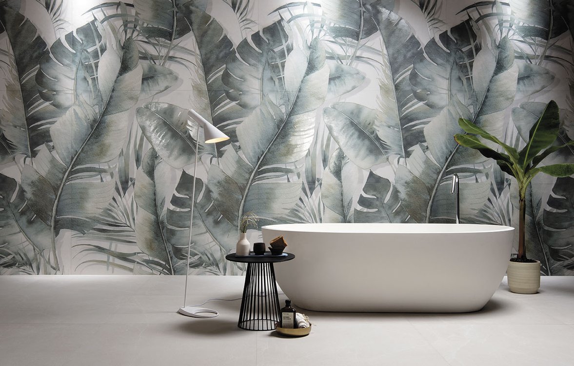 Bloom Jungle Inserto Mix 4 160x320 - Pasta Bianca di Fap Ceramiche - Prezzo solo €1547! Compra ora su CEGO CERAMICHE
