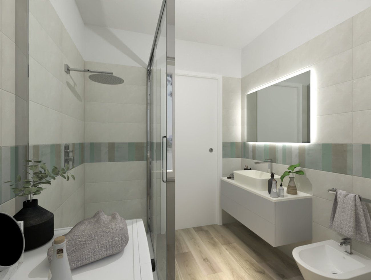 Color Line Watercolor Inserto 25x75 - Pasta Bianca di Fap Ceramiche - Prezzo solo €145.90! Compra ora su CEGO CERAMICHE
