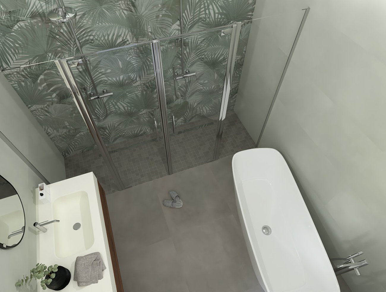 Milano Mood Nebbia 60x120 MATT R9 - Gres Porcellanato di Fap Ceramiche - Prezzo solo €54! Compra ora su CEGO CERAMICHE