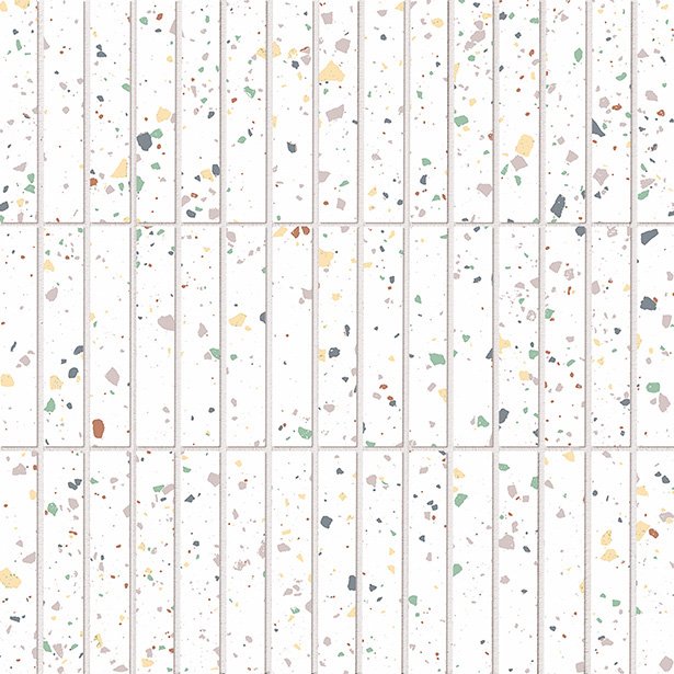 True Color Drop White Tratti Mosaico 30,5x30,5 - Pasta Bianca di Fap Ceramiche - Prezzo solo €127.18! Compra ora su CEGO CERAMICHE
