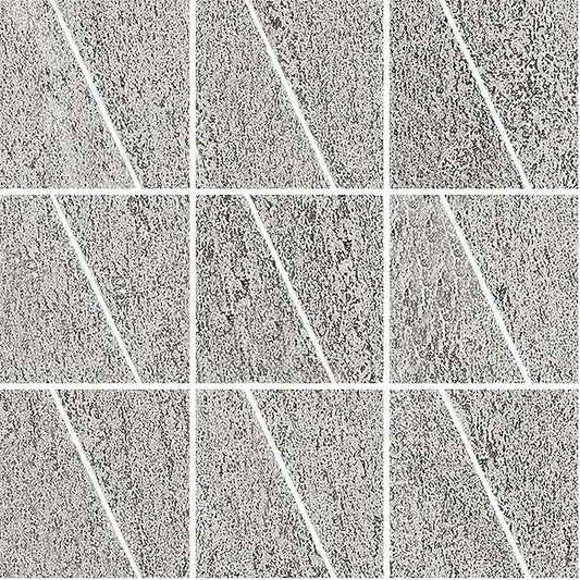 Granum Mosaico Trapexi Mix Grigio Chiaro 30x30 Naturale Levigato - Gres Porcellanato di Fioranese - Prezzo solo €78.40! Compra ora su CEGO CERAMICHE